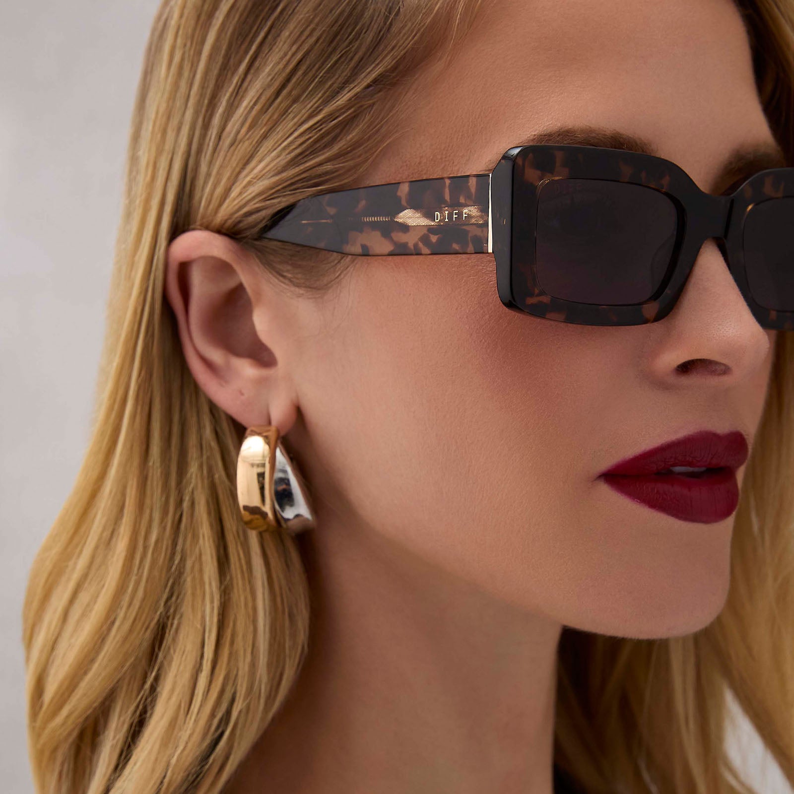 Indy Sunglasses — Espresso Tortoise + Grey