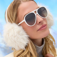 Tosca II Sunglasses — Grey Gradient Silver Flash