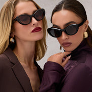 Zaria Sunglasses — Espresso Tortoise + Brown Gradient