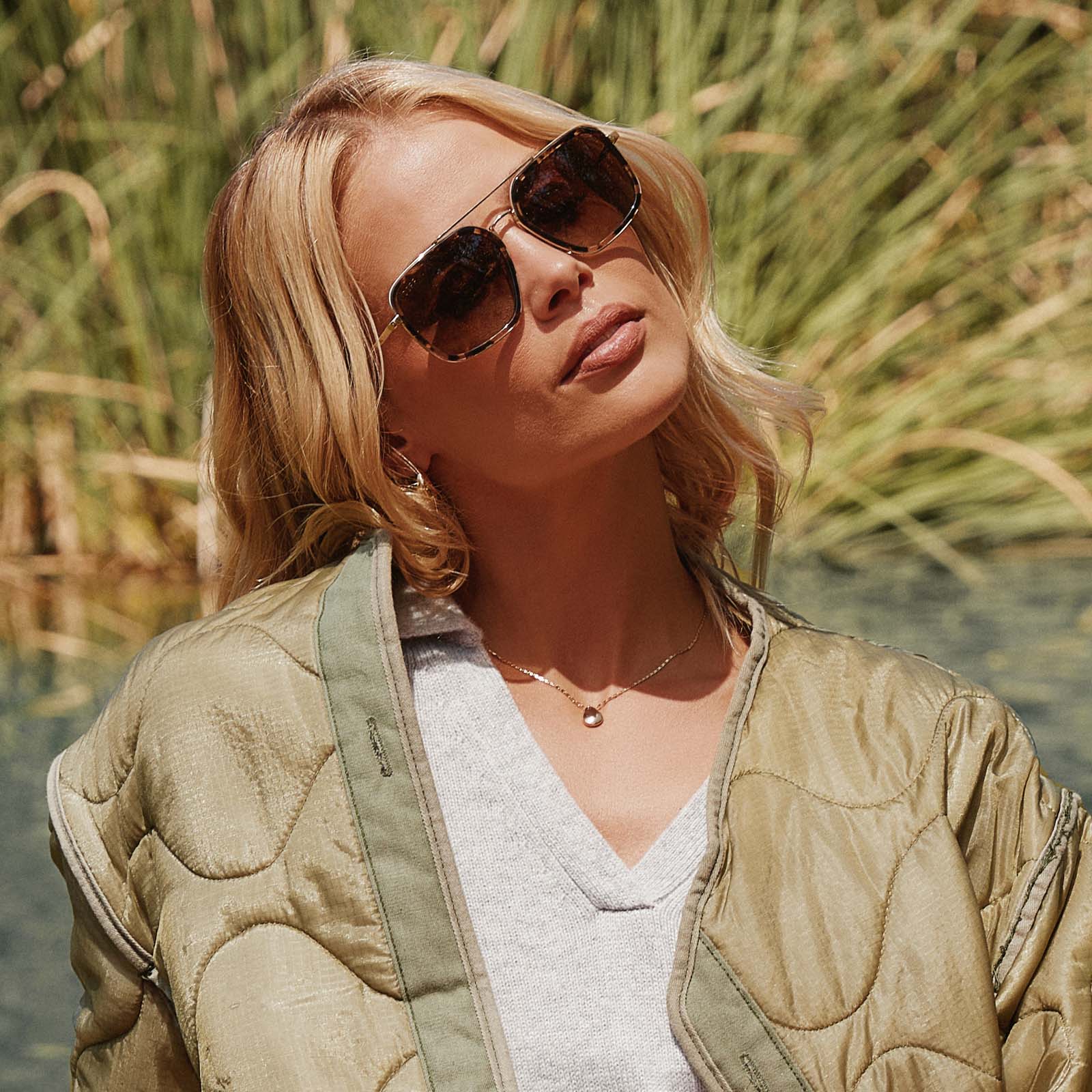Jordan Sunglasses — Espresso Tortoise + Brown Gradient Polarized