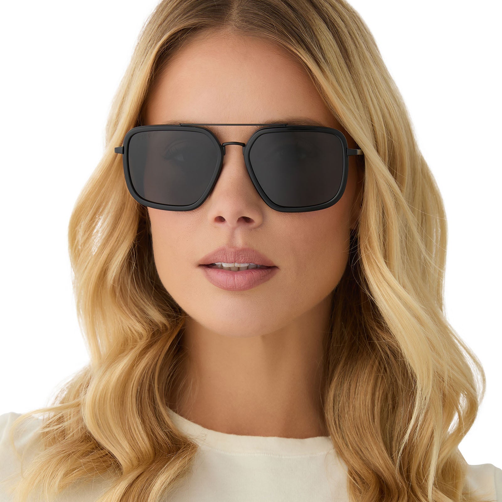 Jordan Sunglasses — Black + Grey Polarized