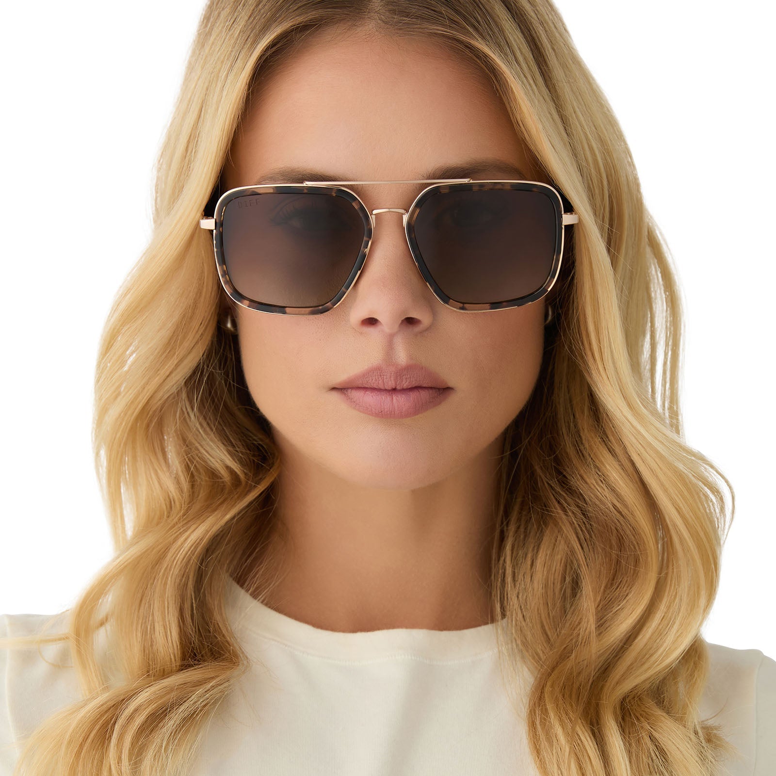Jordan Sunglasses — Espresso Tortoise + Brown Gradient Polarized
