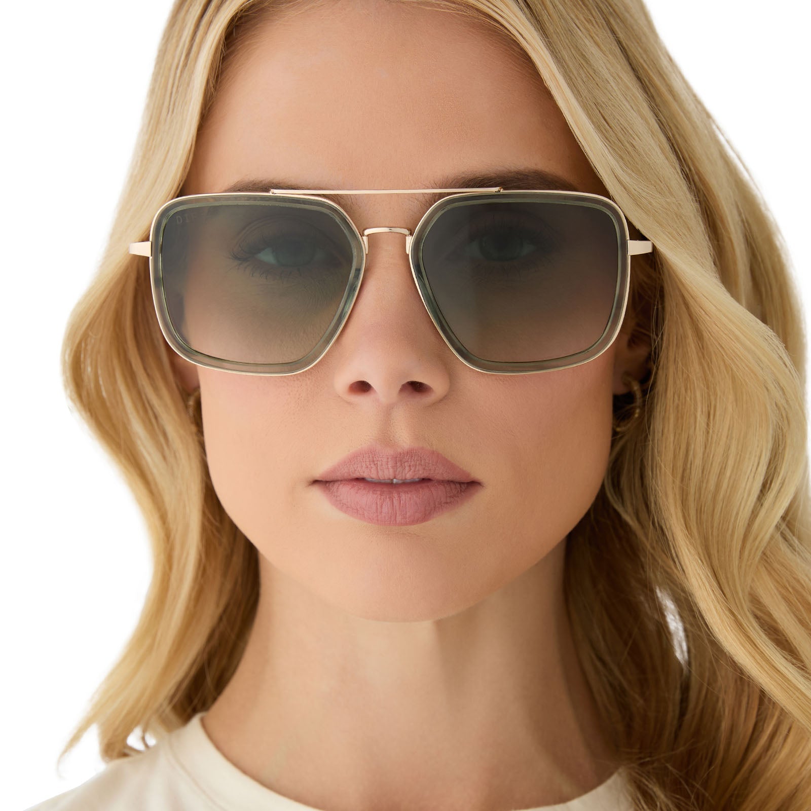 Jordan Sunglasses — Cool Matcha + Matcha Gradient