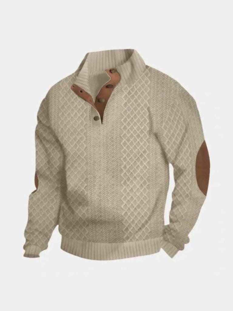 Classic High Collar Pullover