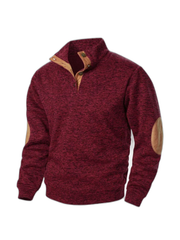 Lucien Heritage Elbow High Collar Pullover
