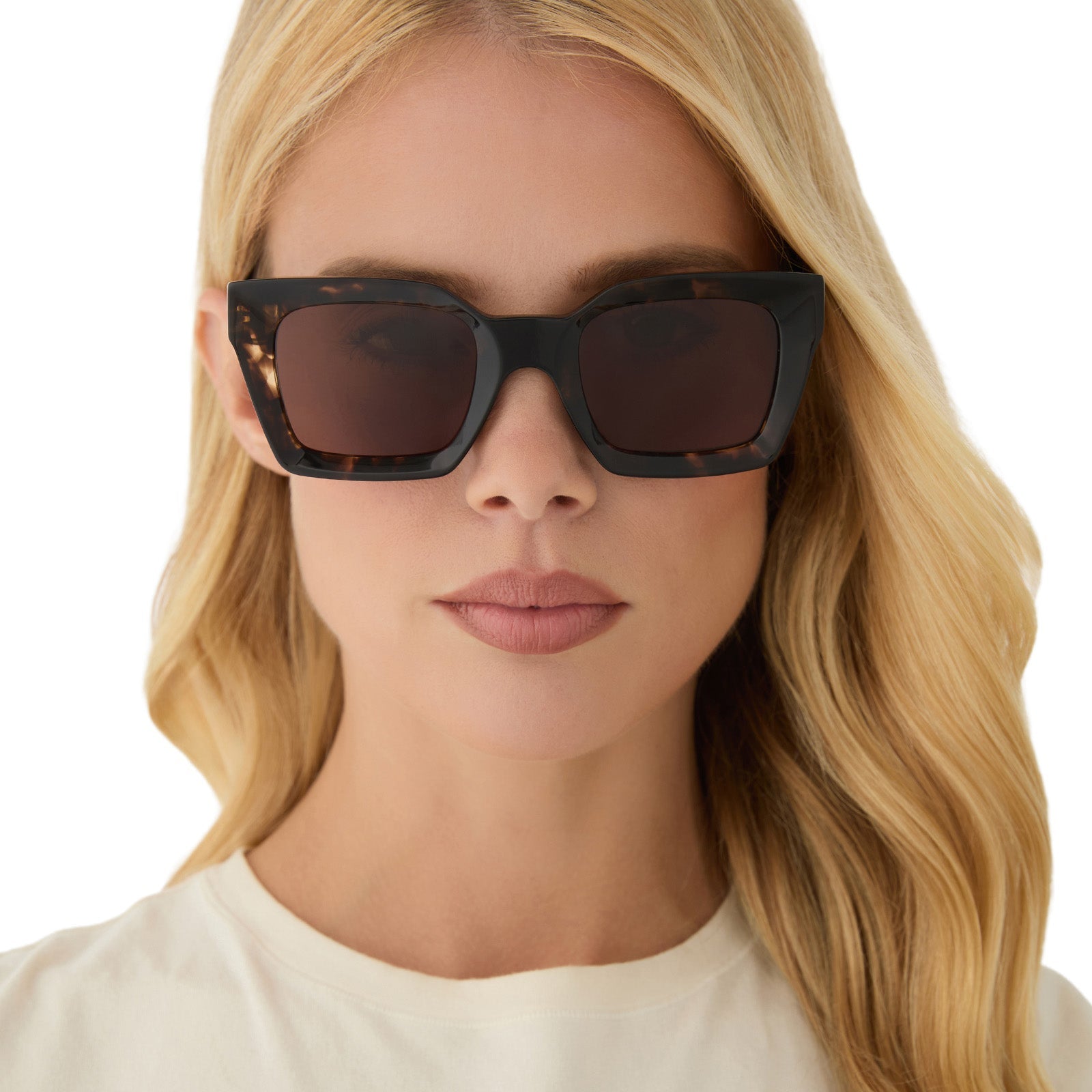 Greer Sunglasses — Espresso Tortoise + Brown Gradient Polarized