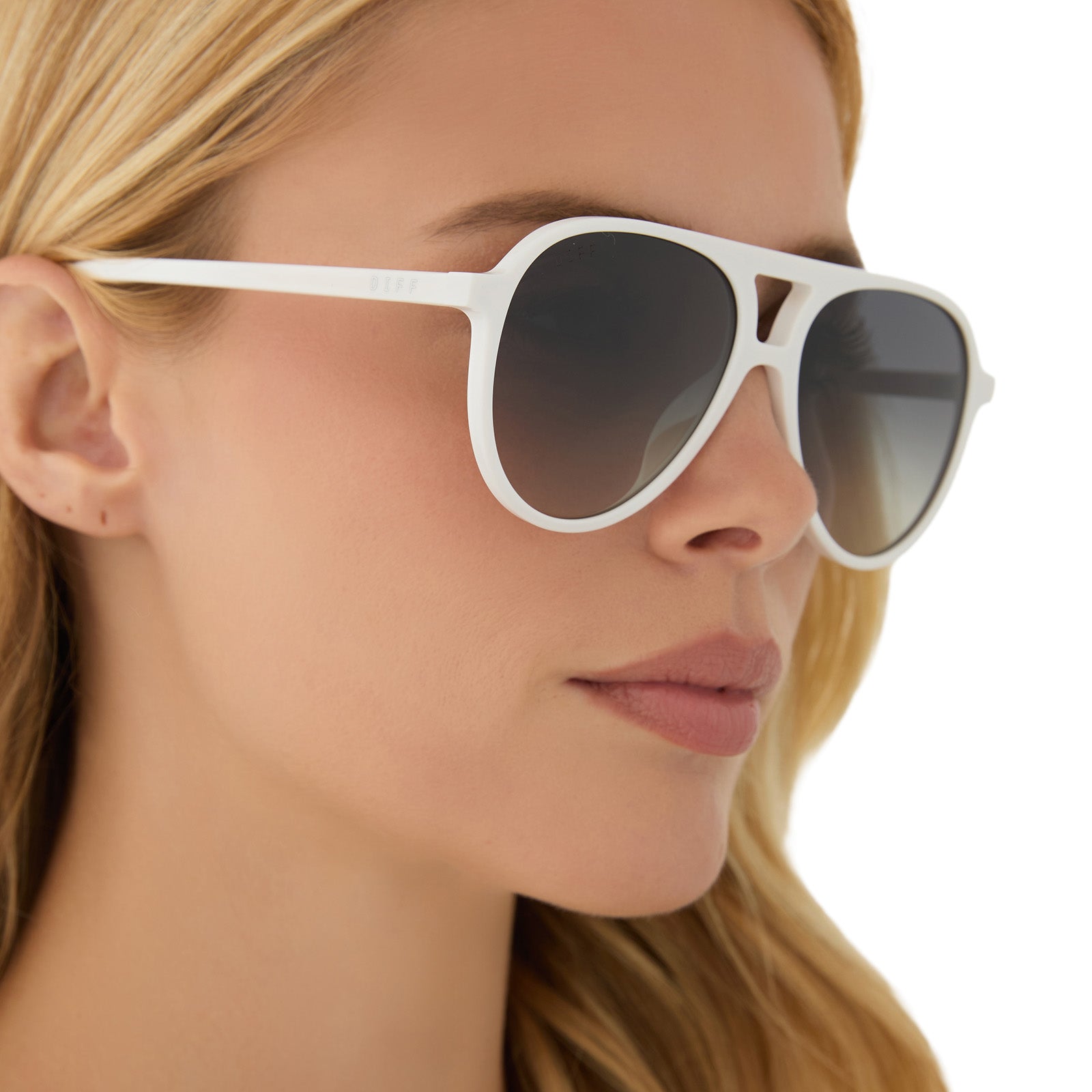 Tosca II Sunglasses — Grey Gradient Silver Flash