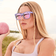 Storm Sunglasses — Matte Lavender + Lavender Mirror Polarized