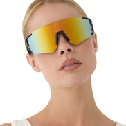 Heat Sunglasses — Sport Tortoise + Orange Flash Polarized