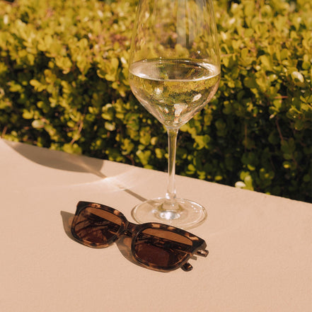 Hannah Sunglasses — Espresso Tortoise + Brown Polarized