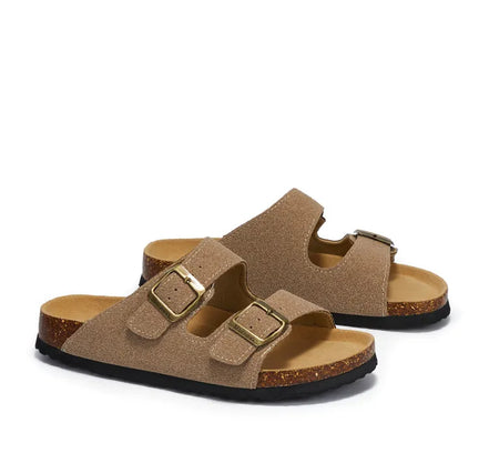 Maibulun Arizona Sandal — Sand Suede