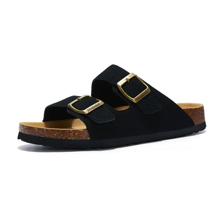 Maibulun Arizona Sandal — Black Suede