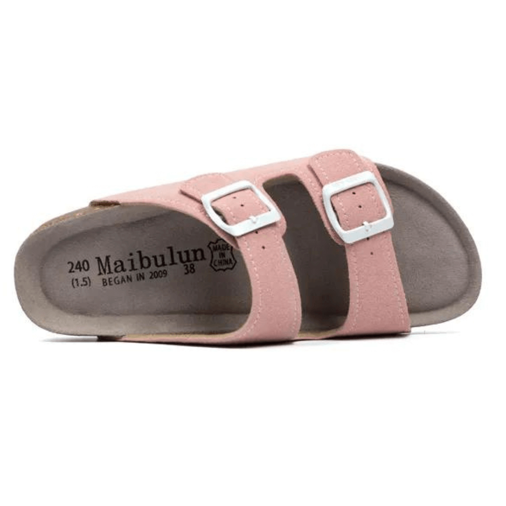 Maibulun Arizona Sandal — Pink Suede