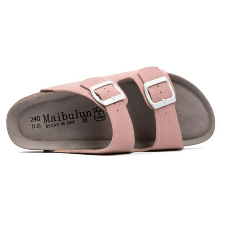 Maibulun Arizona Sandal — Pink Suede