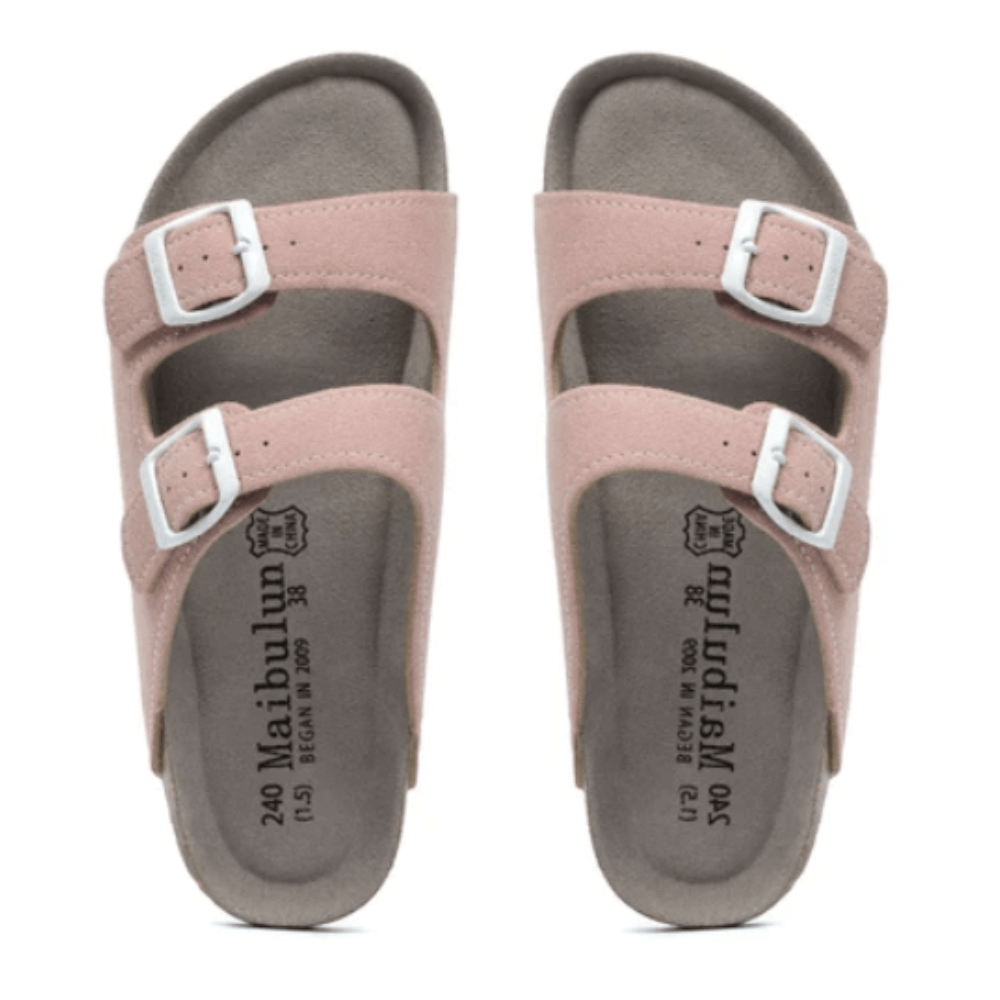 Maibulun Arizona Sandal — Pink Suede
