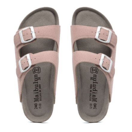 Maibulun Arizona Sandal — Pink Suede