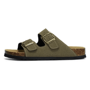 Maibulun Arizona Sandal — Moss Green Suede