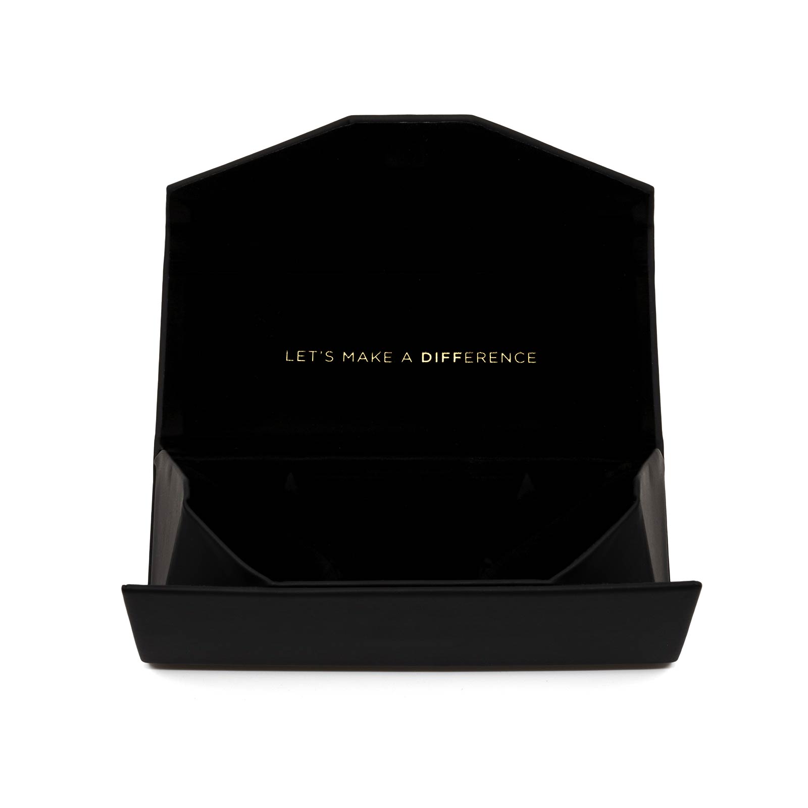 Folding Eyewear Case — Black