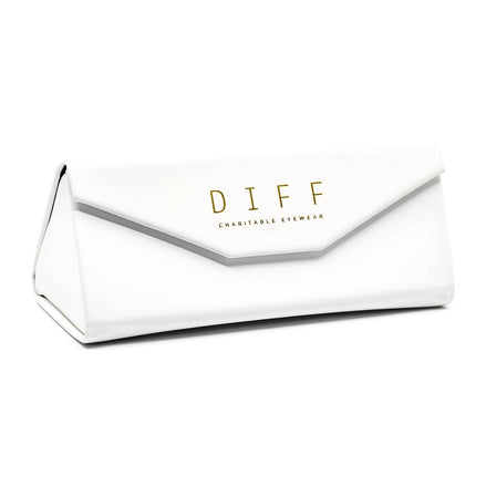 Folding Eyewear Case — White