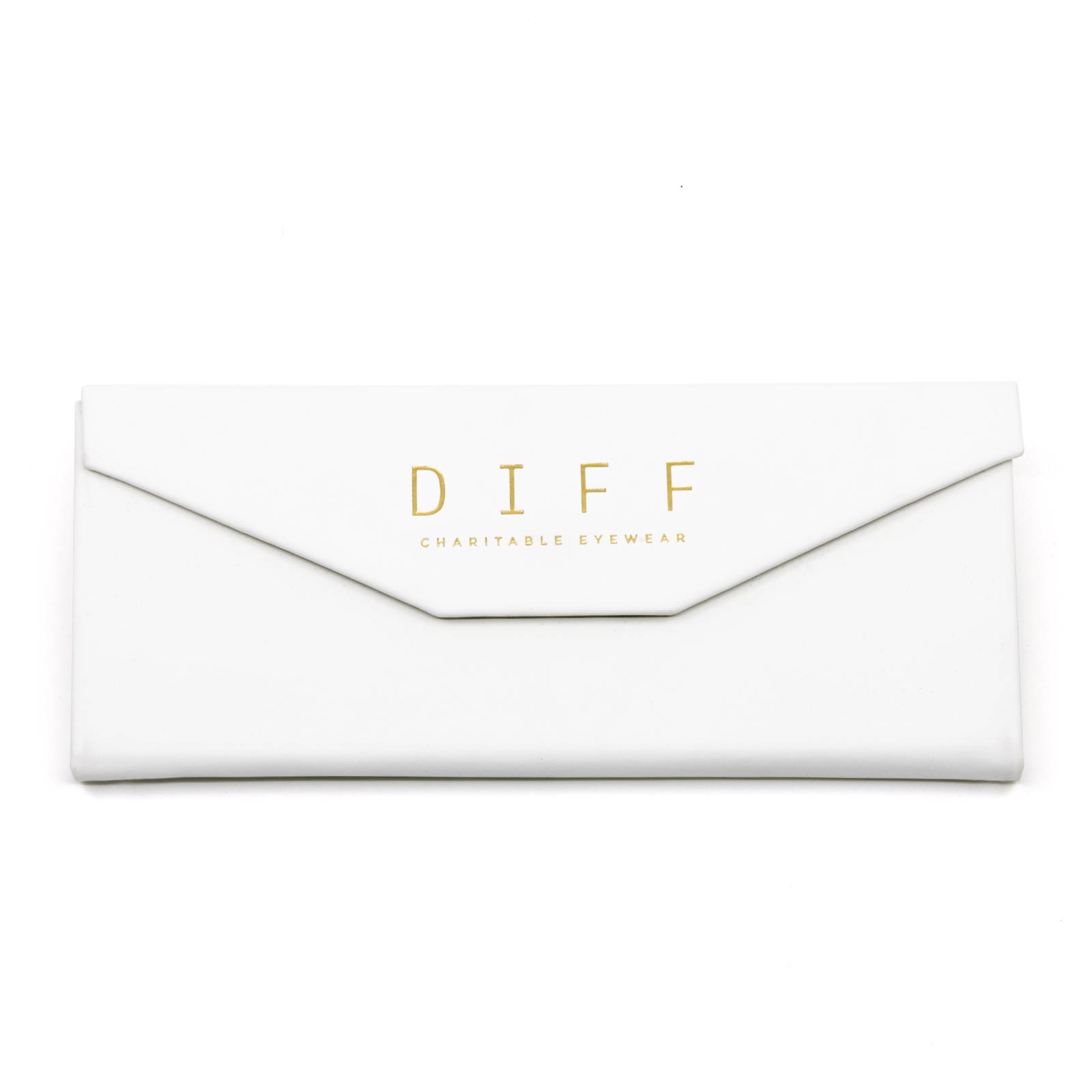 Folding Eyewear Case — White