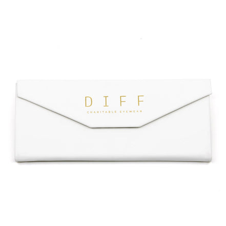 Folding Eyewear Case — White