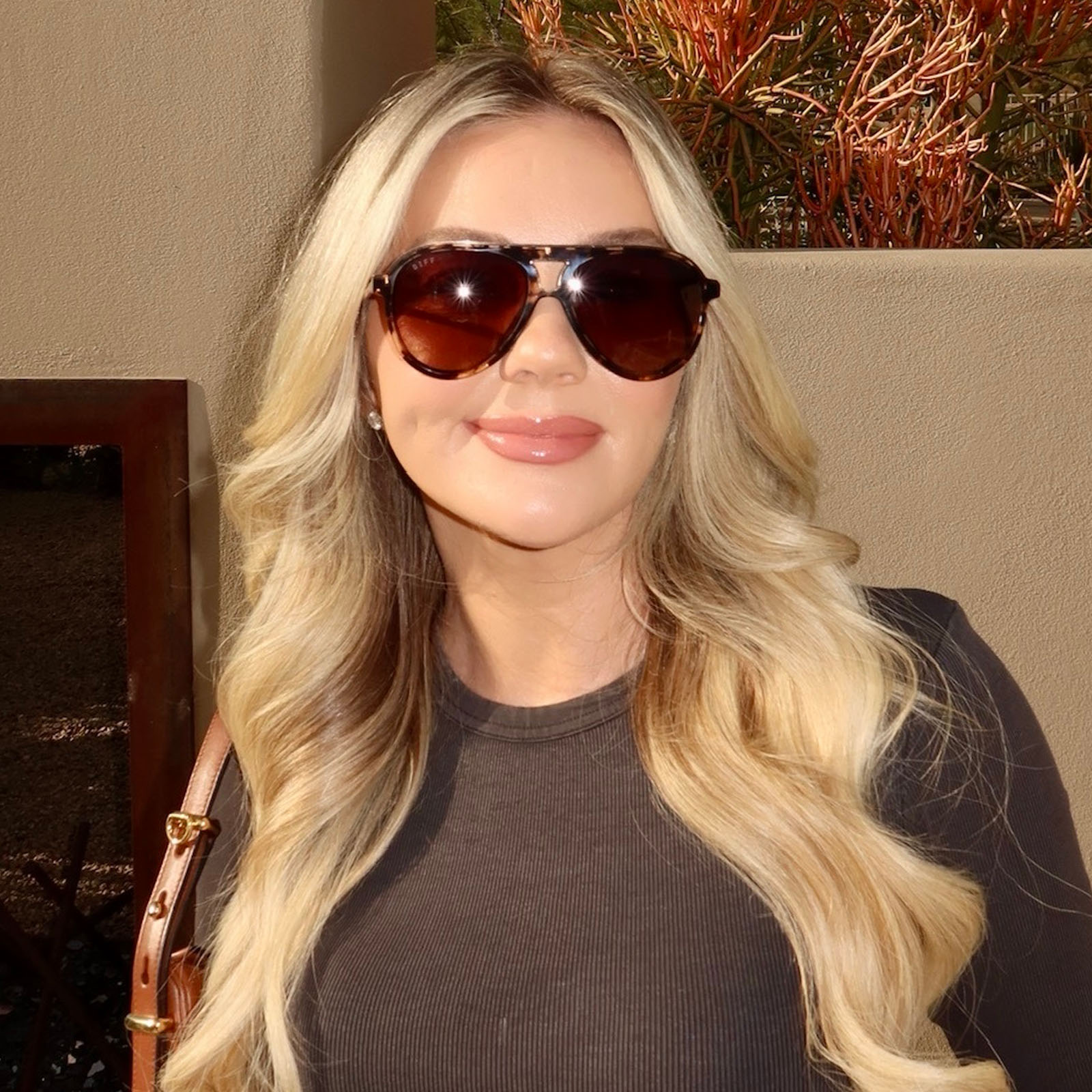 Tosca III Sunglasses — Espresso Tortoise + Brown Gradient Polarized