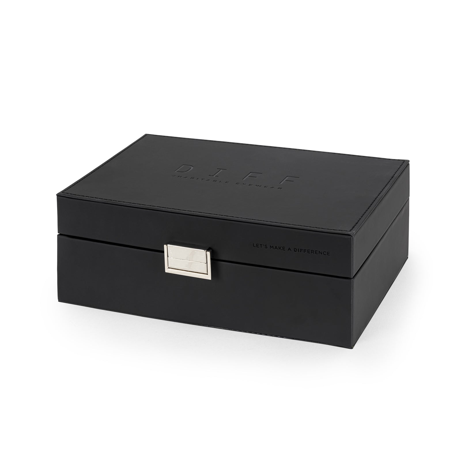 Vanity Case — 4 Pair Black