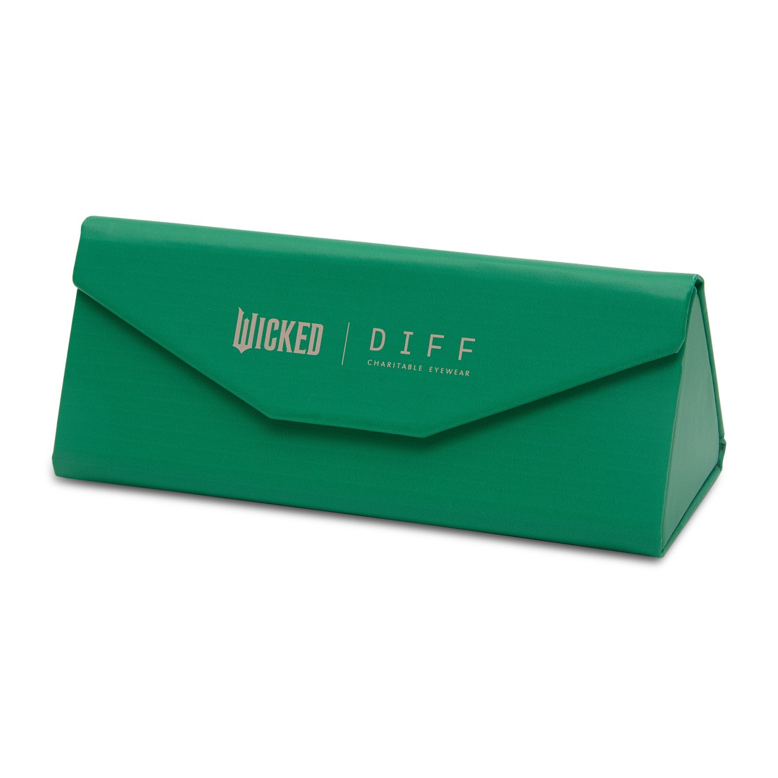 Elphaba Wire Frame Sunglasses — Black Wire + Emerald Tint Gradient
