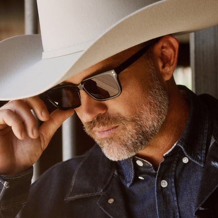 John Dutton Sunglasses — Deep Dutton Black + Grey Polarized