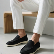Old Money Suede Loafers