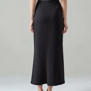 Old Money Silk Skirt