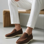 Old Money Suede Loafers