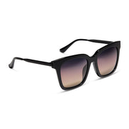 Bella Sunglasses — Black + Twilight Gradient Polarized
