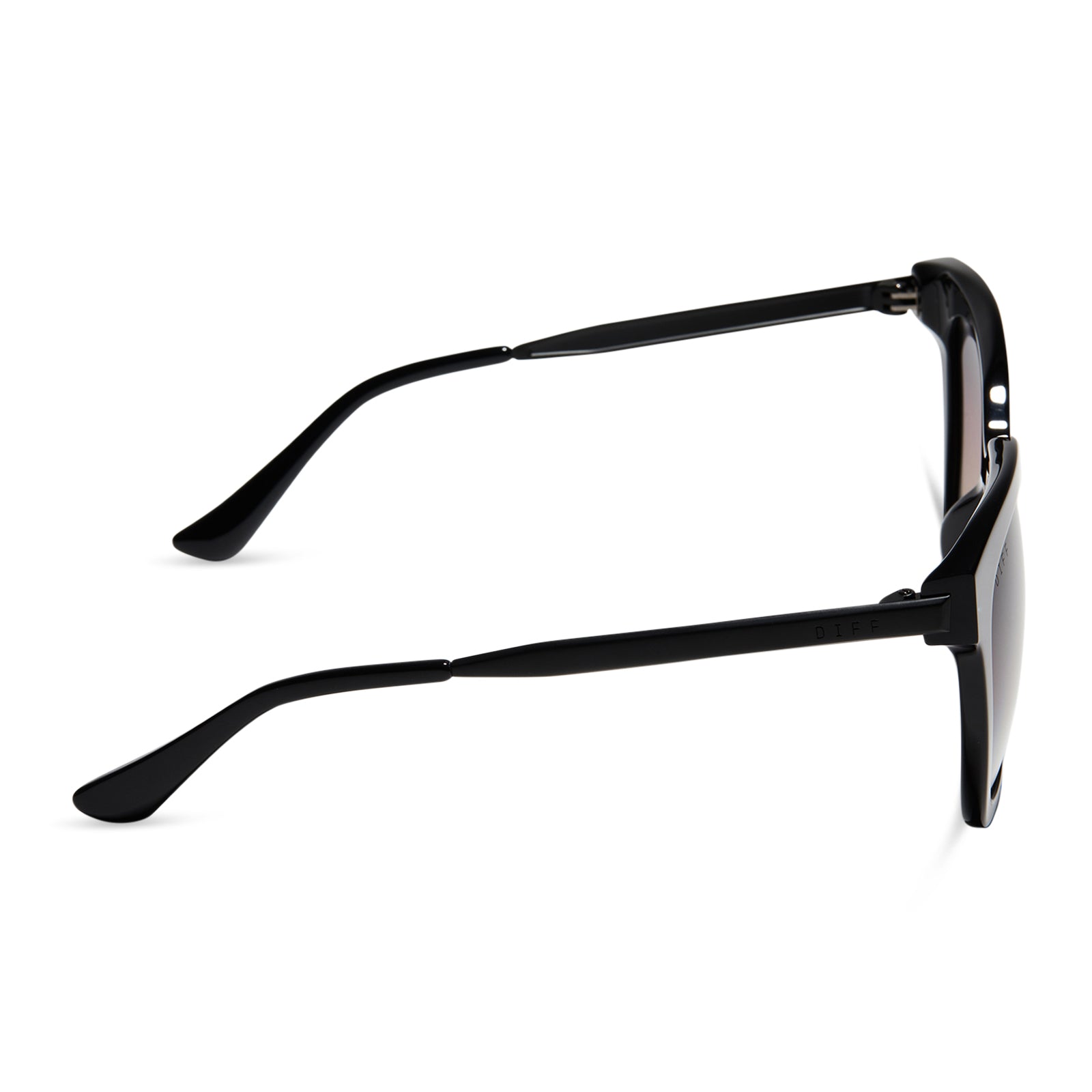 Bella Sunglasses — Black + Twilight Gradient Polarized