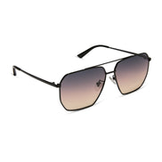Berkely Sunglasses — Black + Twilight Gradient