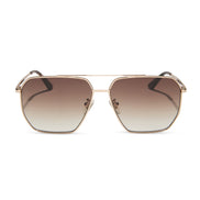 Berkely Sunglasses — Gold + Brown Gradient Polarized