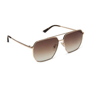 Berkely Sunglasses — Gold + Brown Gradient Polarized