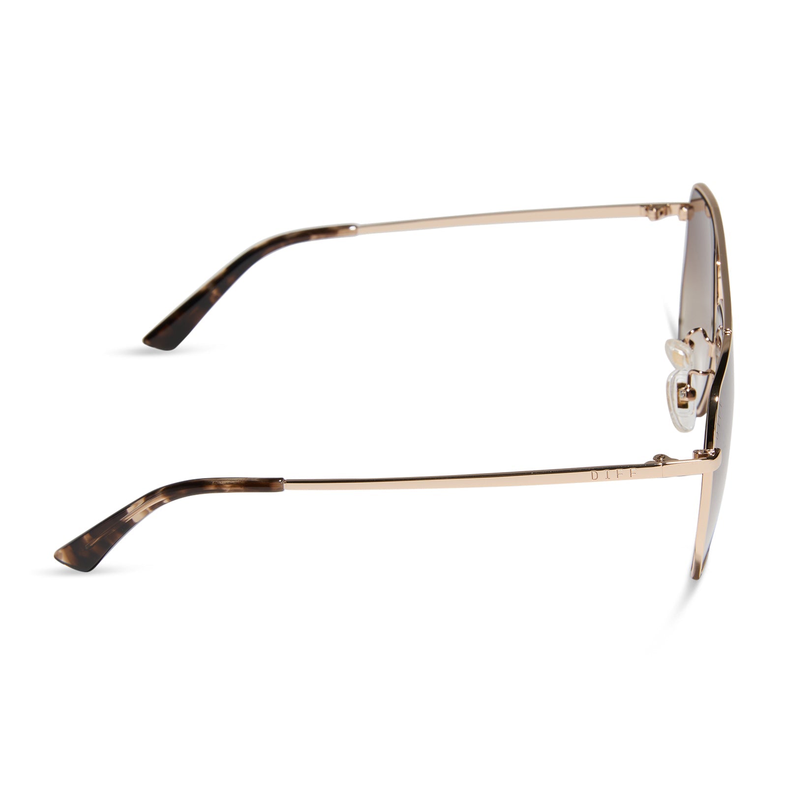 Berkely Sunglasses — Gold + Brown Gradient Polarized