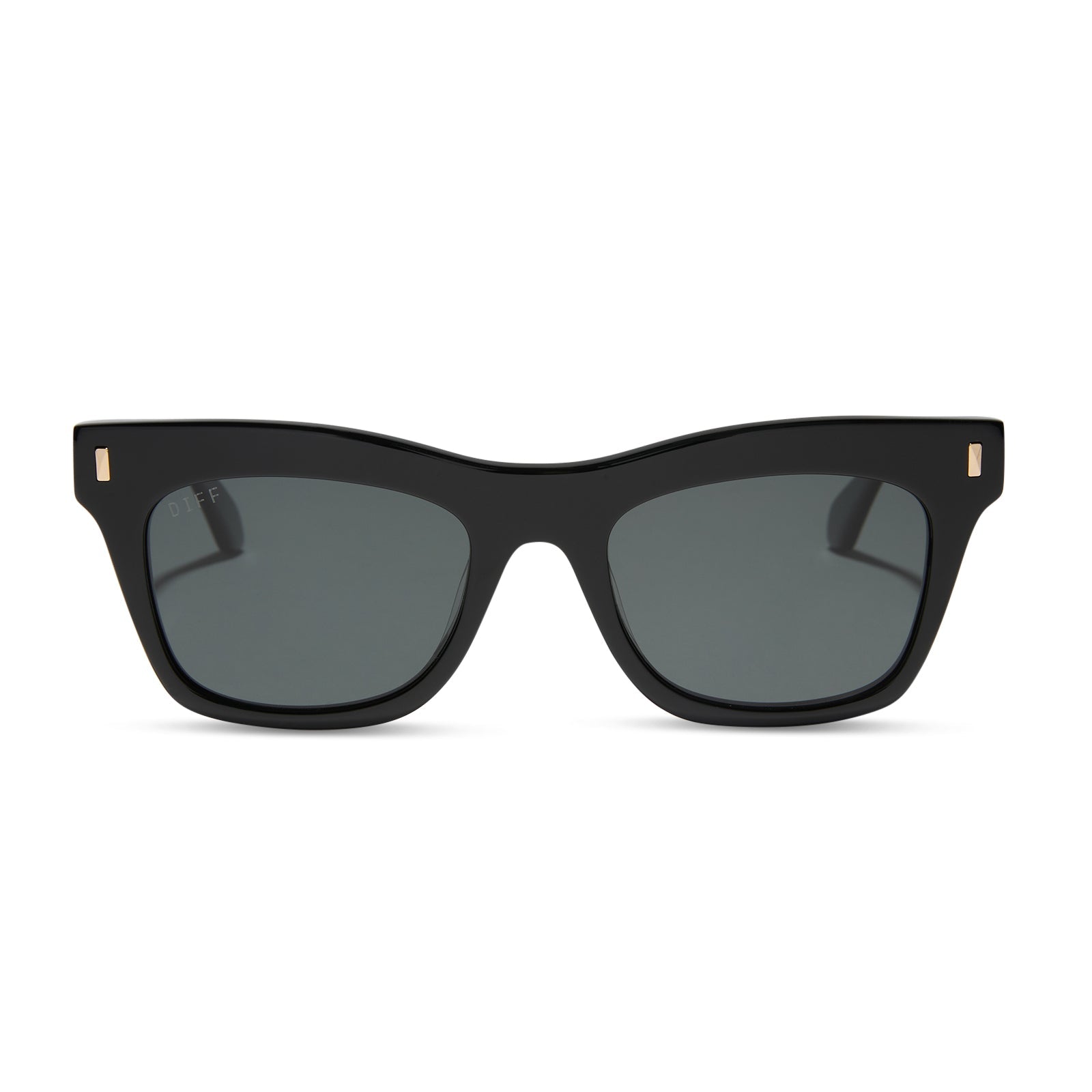 Bradley Sunglasses — Black + Grey Polarized