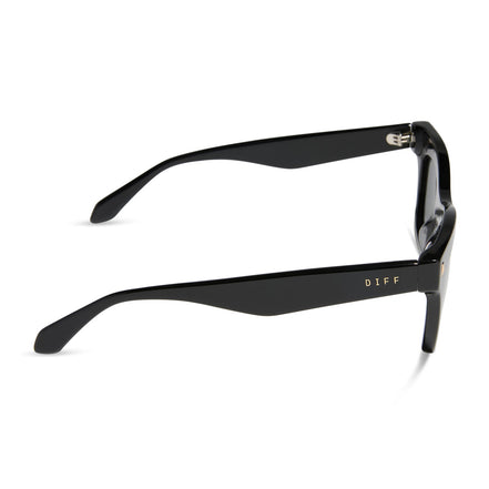 Bradley Sunglasses — Black + Grey Polarized
