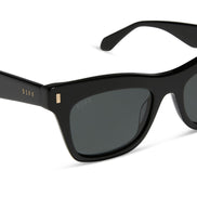 Bradley Sunglasses — Black + Grey Polarized