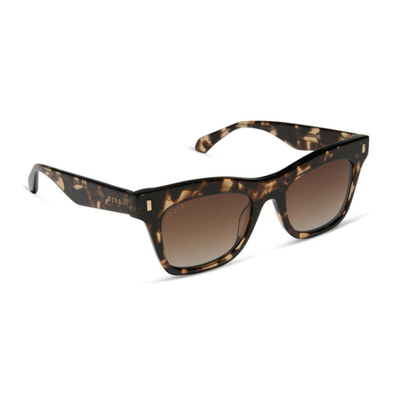 Bradley Sunglasses — Espresso Tortoise + Brown Gradient Polarized