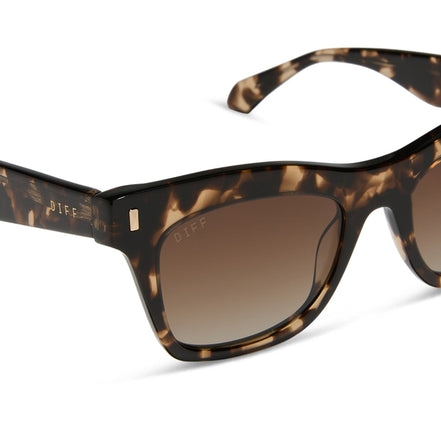 Bradley Sunglasses — Espresso Tortoise + Brown Gradient Polarized