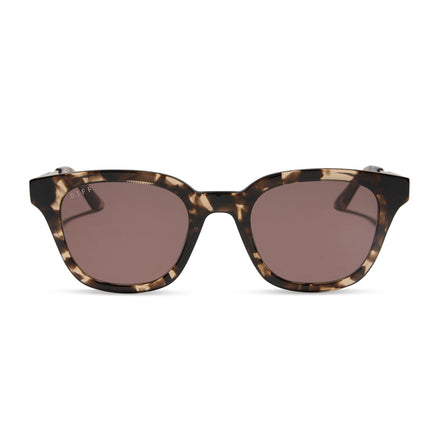 Bridget Sunglasses — Espresso Tortoise + Brown Polarized