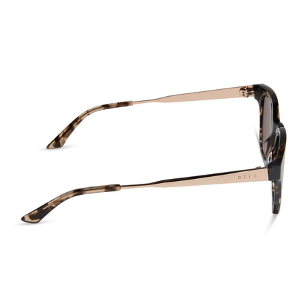 Bridget Sunglasses — Espresso Tortoise + Brown Polarized