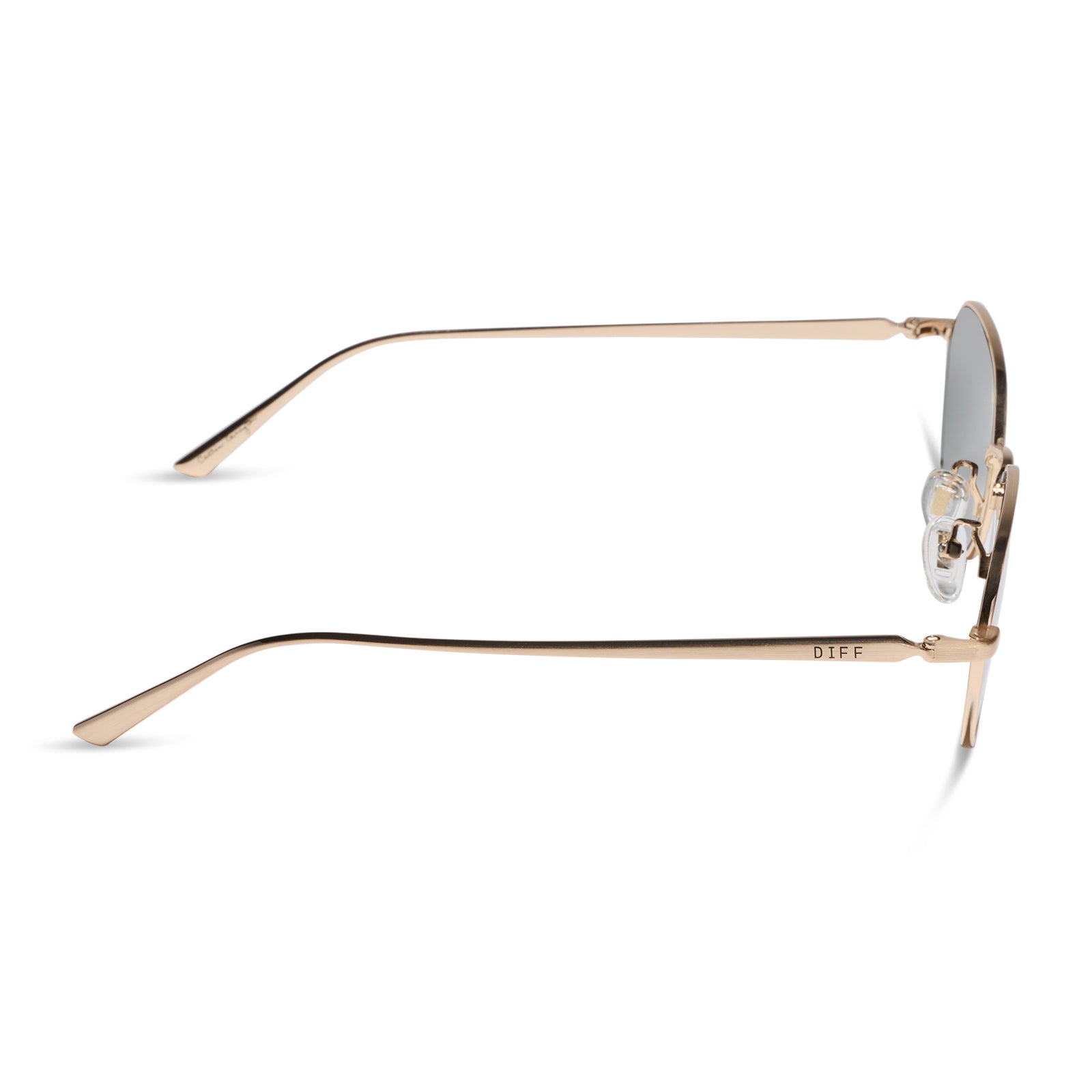 Kennedy Sunglasses — Brushed Gold + G15