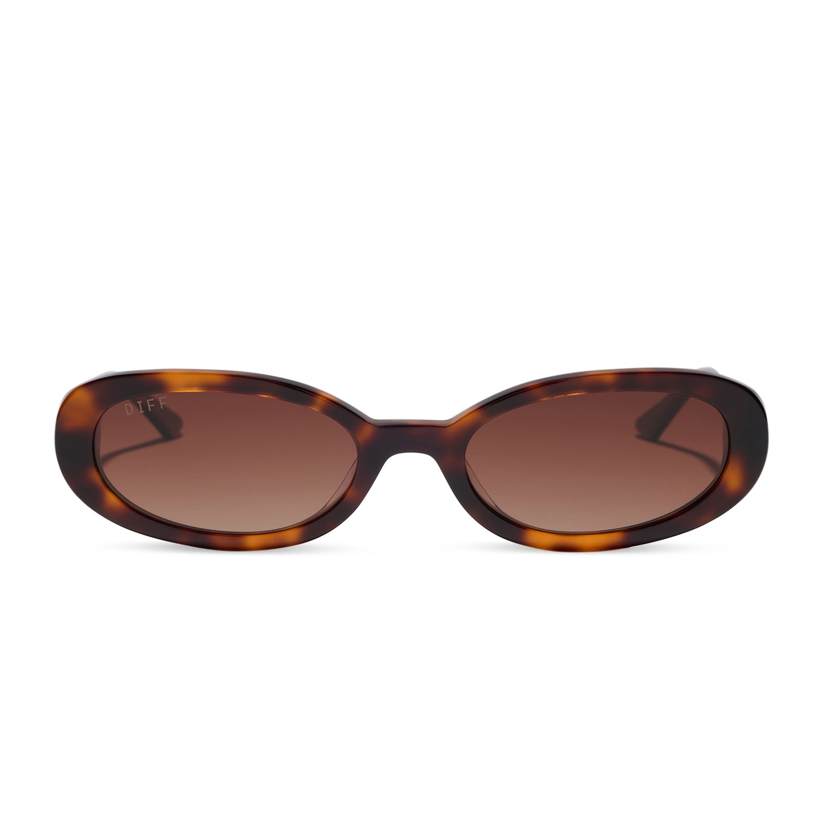 Nancy Sunglasses — Spotted Tortoise + Brown Gradient Polarized