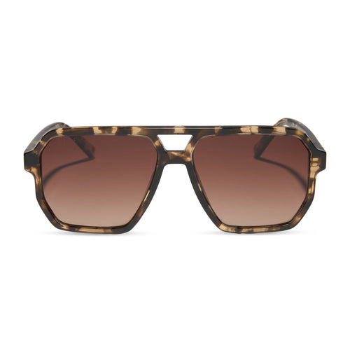 Cameron - Espresso Tortoise + Brown Gradient + Polarized Sunglasses