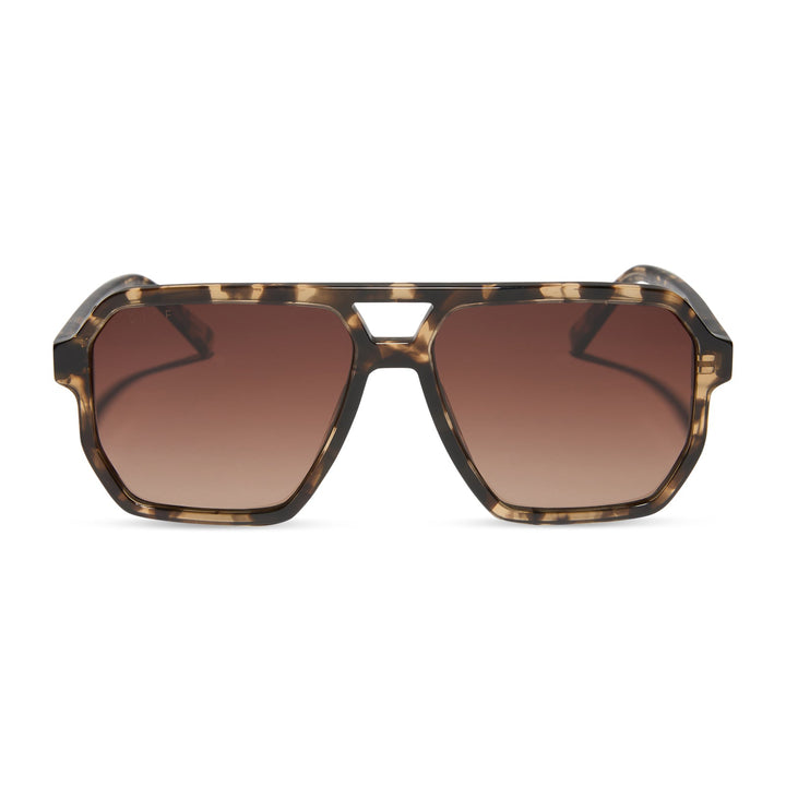 Cameron - Espresso Tortoise + Brown Gradient + Polarized Sunglasses