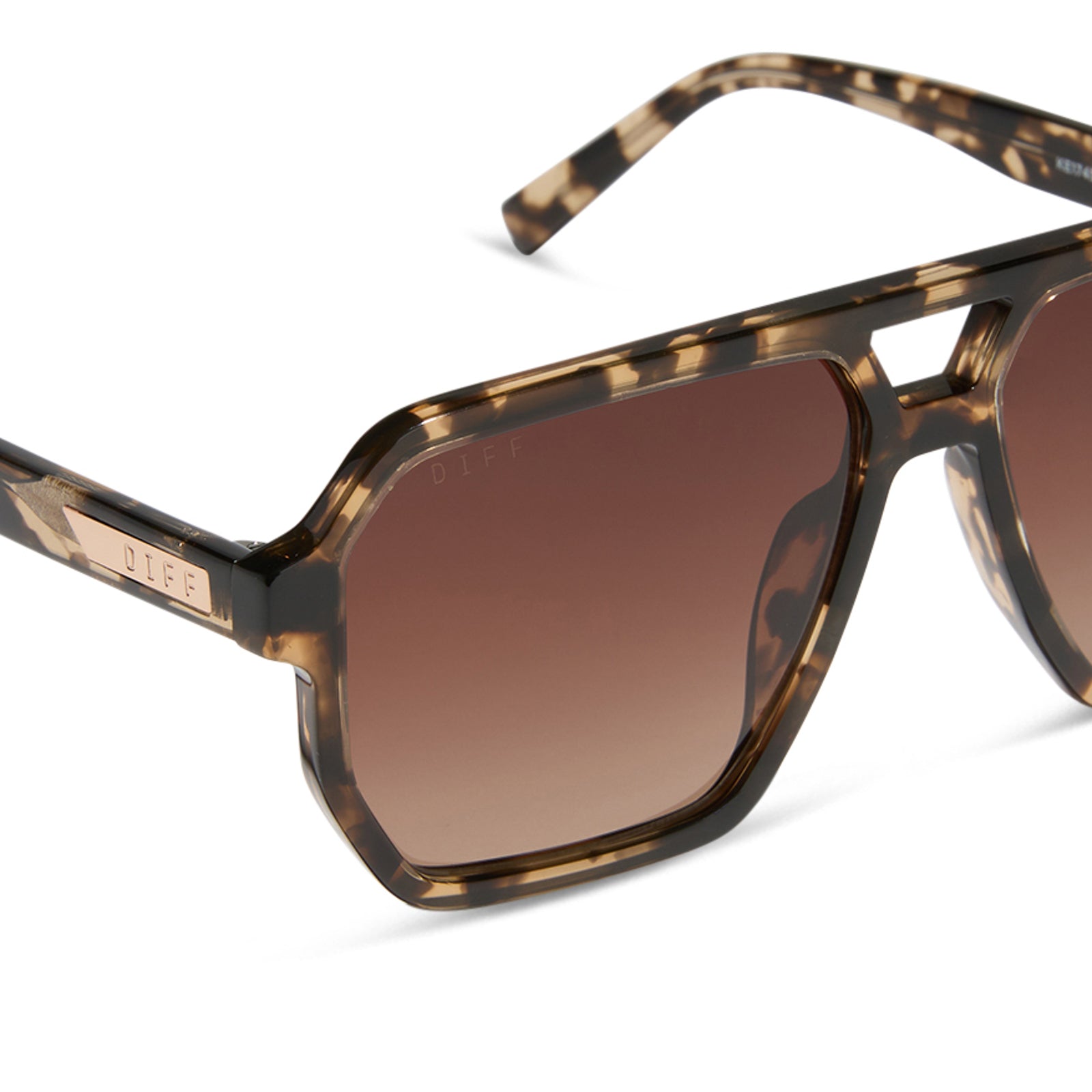 Cameron Sunglasses — Espresso Tortoise + Brown Gradient Polarized